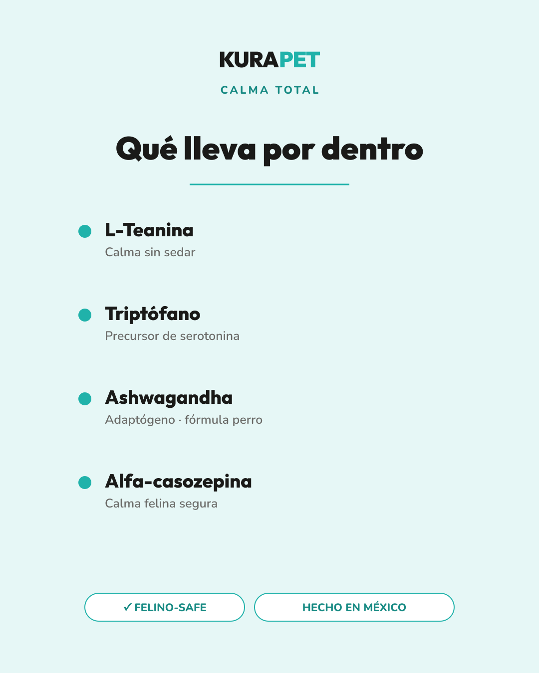 CALMA TOTAL — ingredientes activos